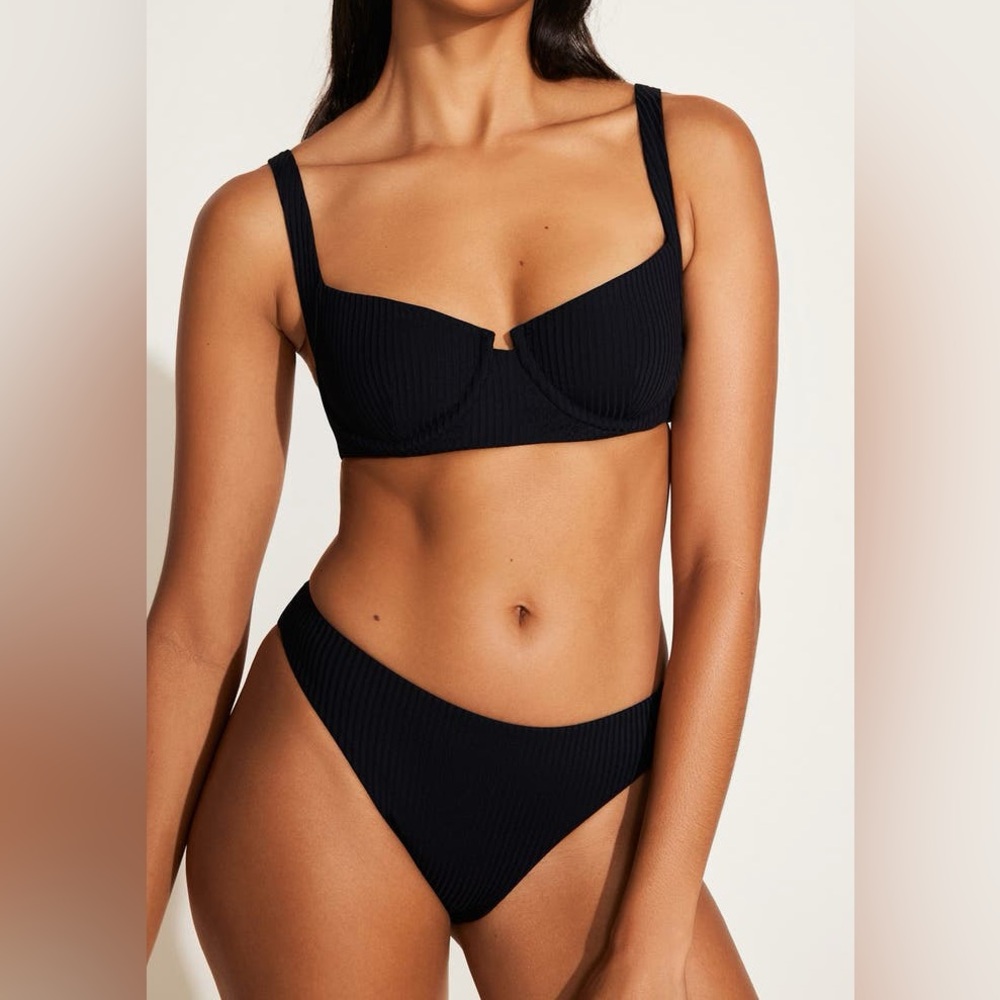 VITAMIN A Cali High Cut Bikini Bottoms ❤️NWT❤️IN STORES❤️